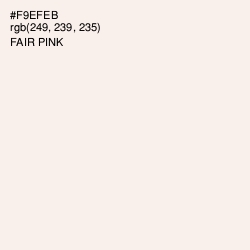 #F9EFEB - Fair Pink Color Image